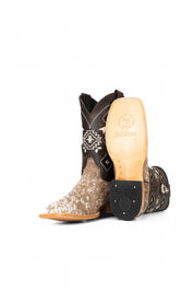 Men's Cowhide Square Toe Cowboy Boot Size 10.5 Box NM62
