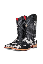 Prescott Cowhide Red Bottom Square Toe Cowboy Boot Size 19 Box TM66