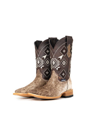 Men's Cowhide Square Toe Cowboy Boot Size 6 Box NM1