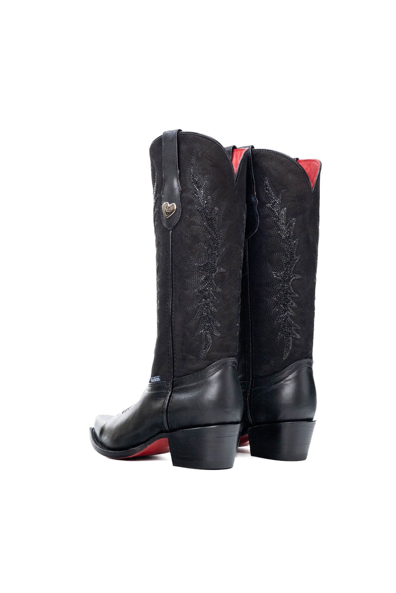 Marisol Midi Red Bottom Snip Toe Cowgirl Boot
