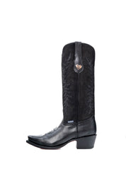 Marisol Midi Red Bottom Snip Toe Cowgirl Boot