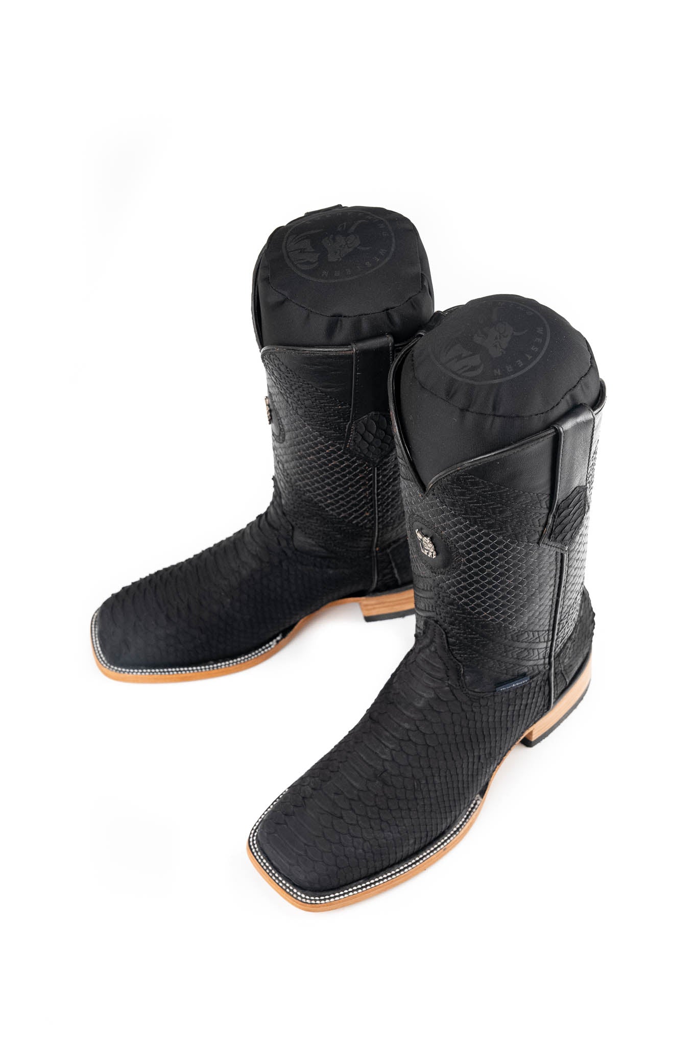 Andersen Python Exotic Square Toe Cowboy Boot