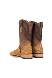 Lambeth Pirarucu Exotic Square Toe Cowboy Boot