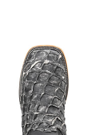 Jones Exotic Pirarucu Square Toe Cowboy Boot