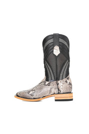 Monroe Python Belly Exotic Square Toe Cowboy Boot