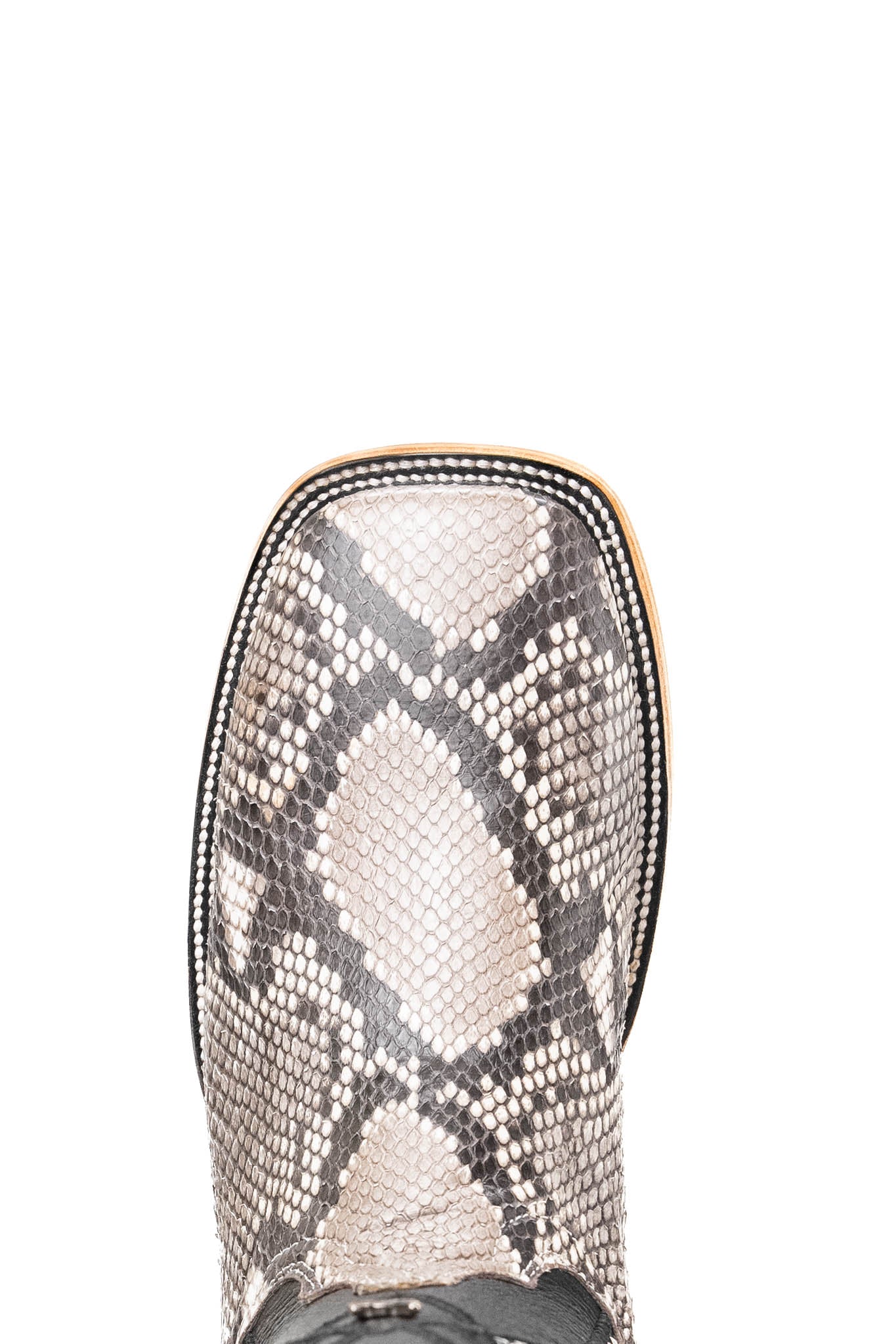Monroe Python Belly Exotic Square Toe Cowboy Boot