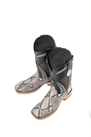 Monroe Python Belly Exotic Square Toe Cowboy Boot