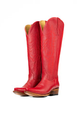 Scarlett Tall Wide Calf Snip Toe Cowgirl Boot