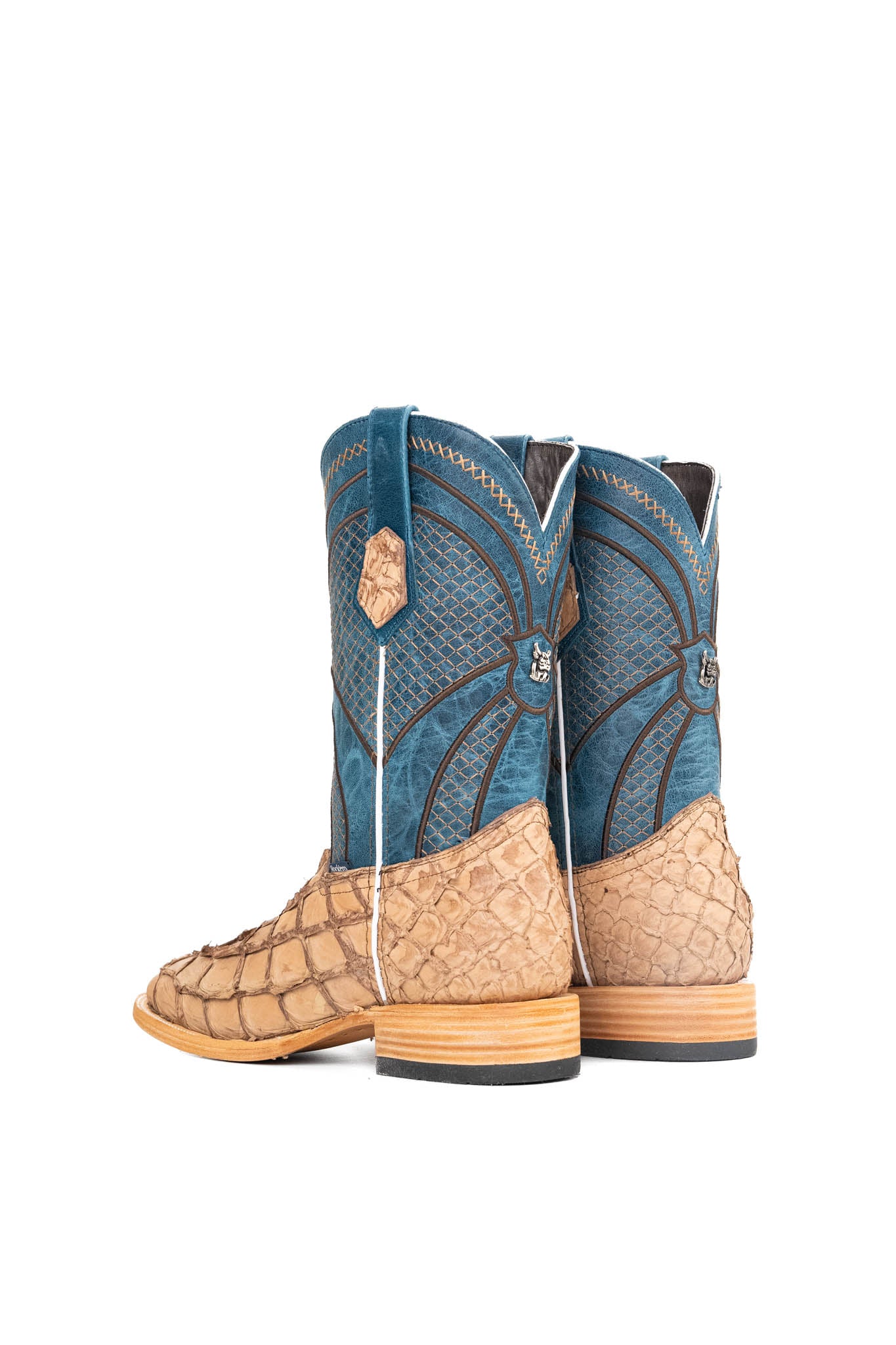 Jones Pirarucu Exotic Square Toe Cowboy Boot