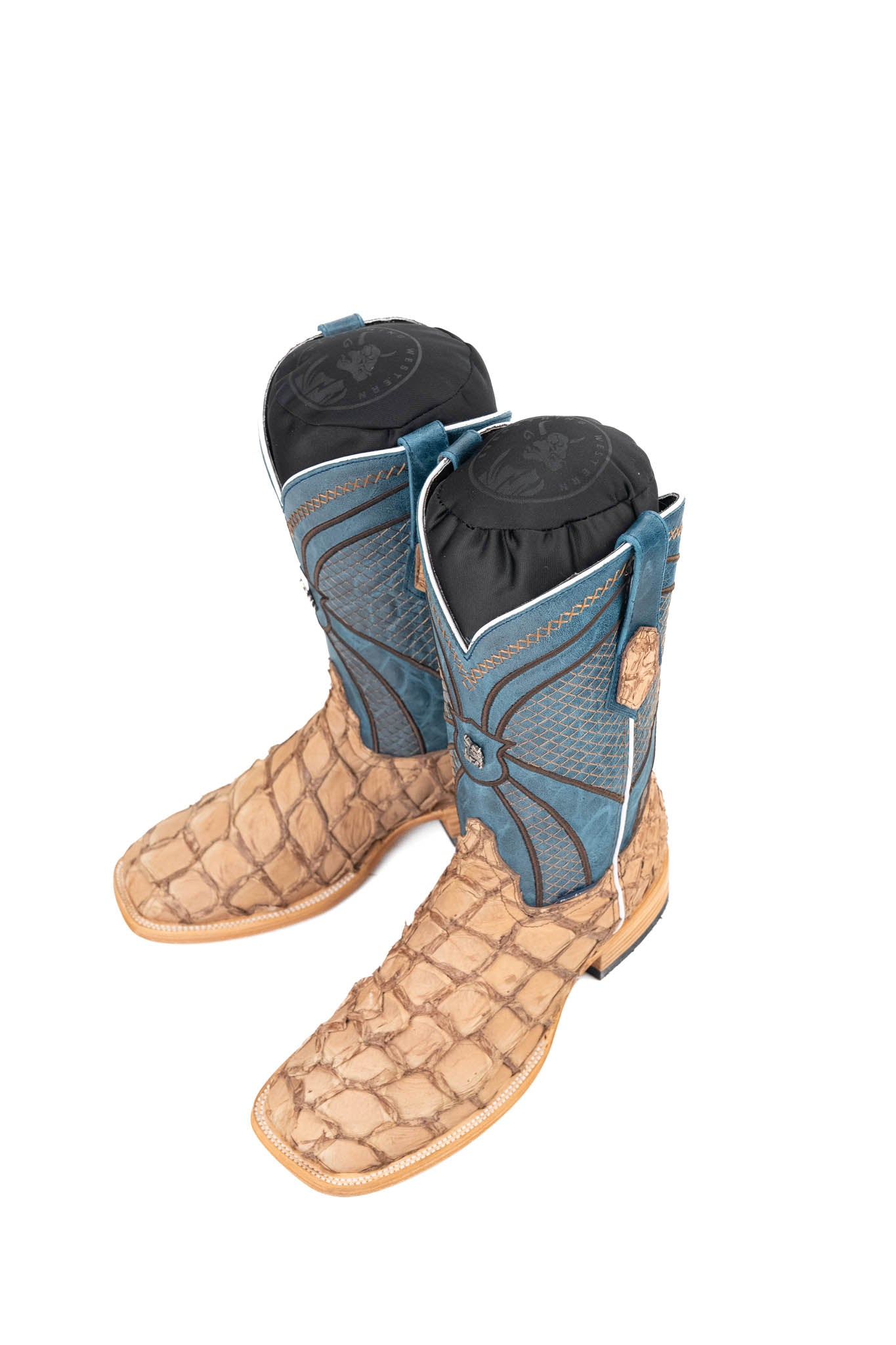 Jones Pirarucu Exotic Square Toe Cowboy Boot