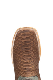 Monroe Python Exotic Square Toe Cowboy Boot