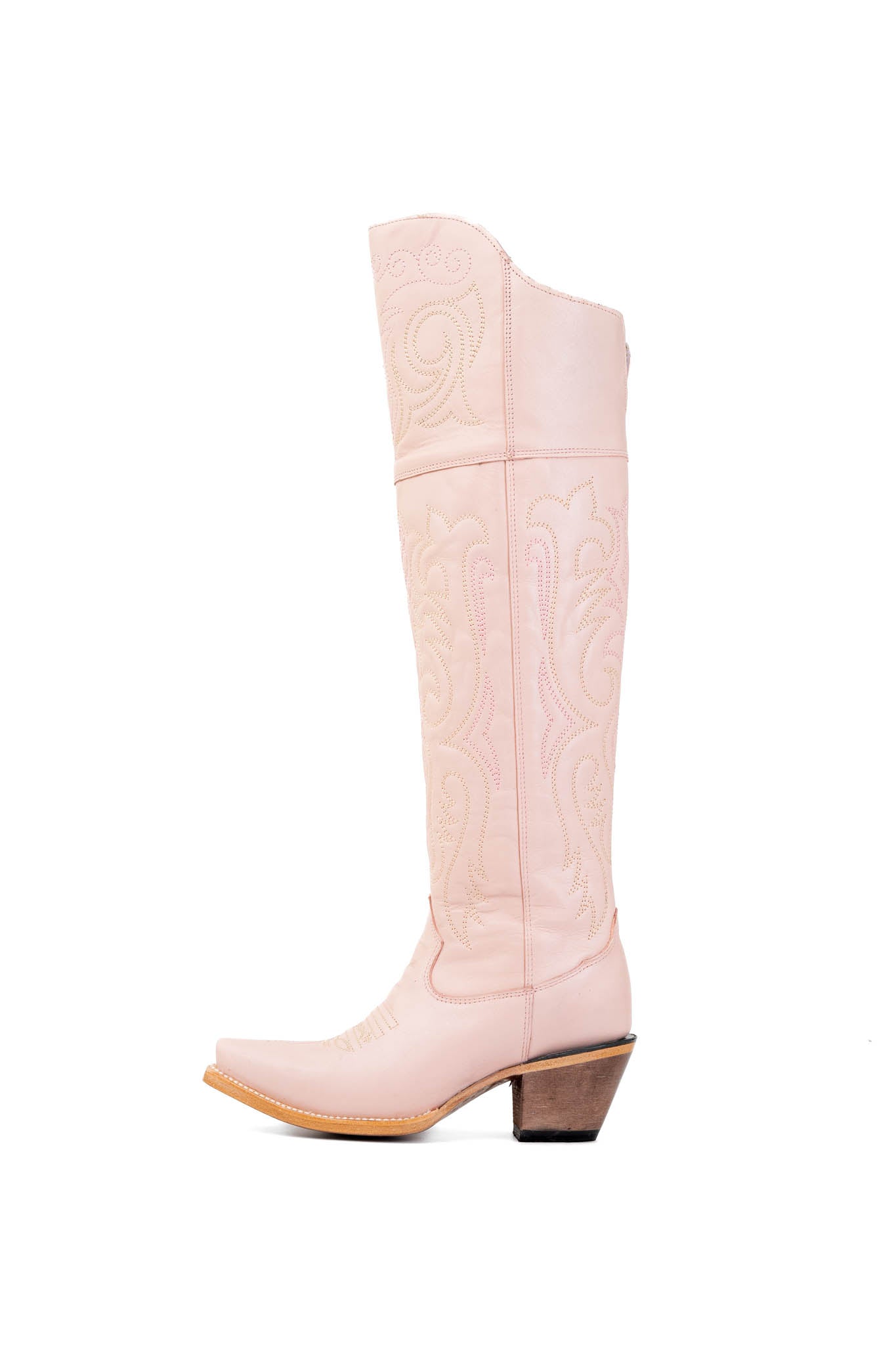 Amour Knee High Snip Toe Cowgirl Boot