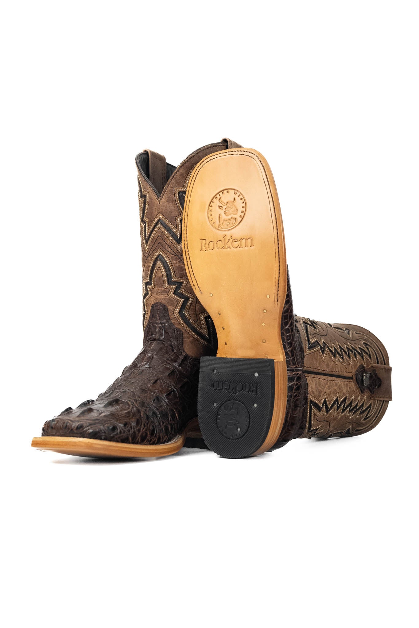 Jameson Caiman Square Toe Cowboy Boot