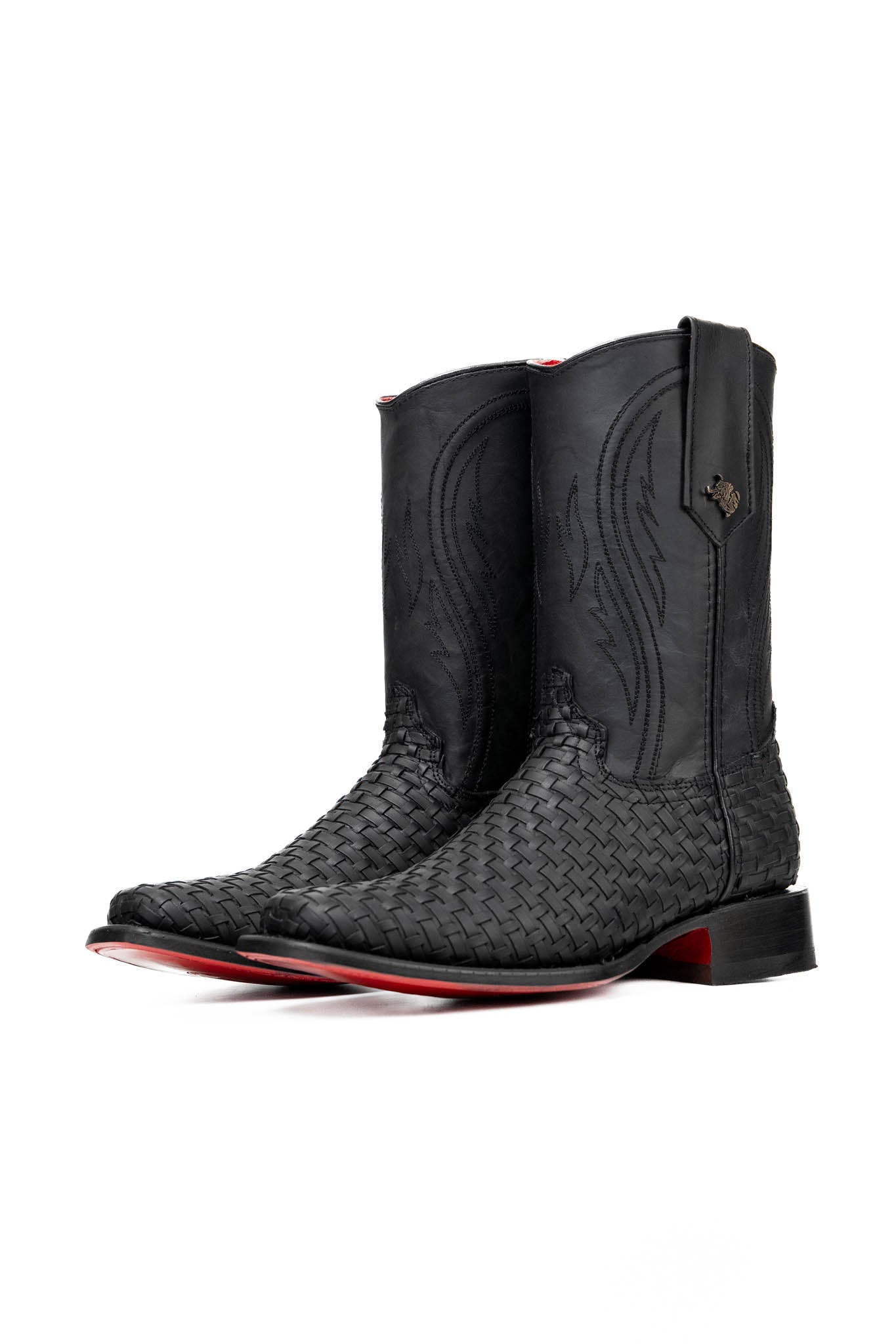 Daryl Woven Red Bottom Rodeo Cowboy Boot