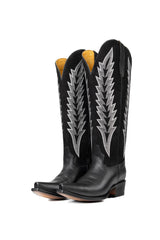 Brianna Tall Wide Calf Snip Toe Cowgirl Boot