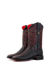 Bruce Python Red Bottom Square Toe Cowboy Boot