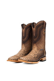 Lambeth Python Exotic Square Toe Cowboy Boot