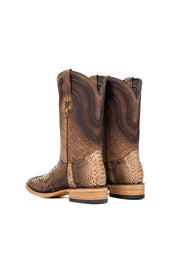 Lambeth Python Exotic Square Toe Cowboy Boot