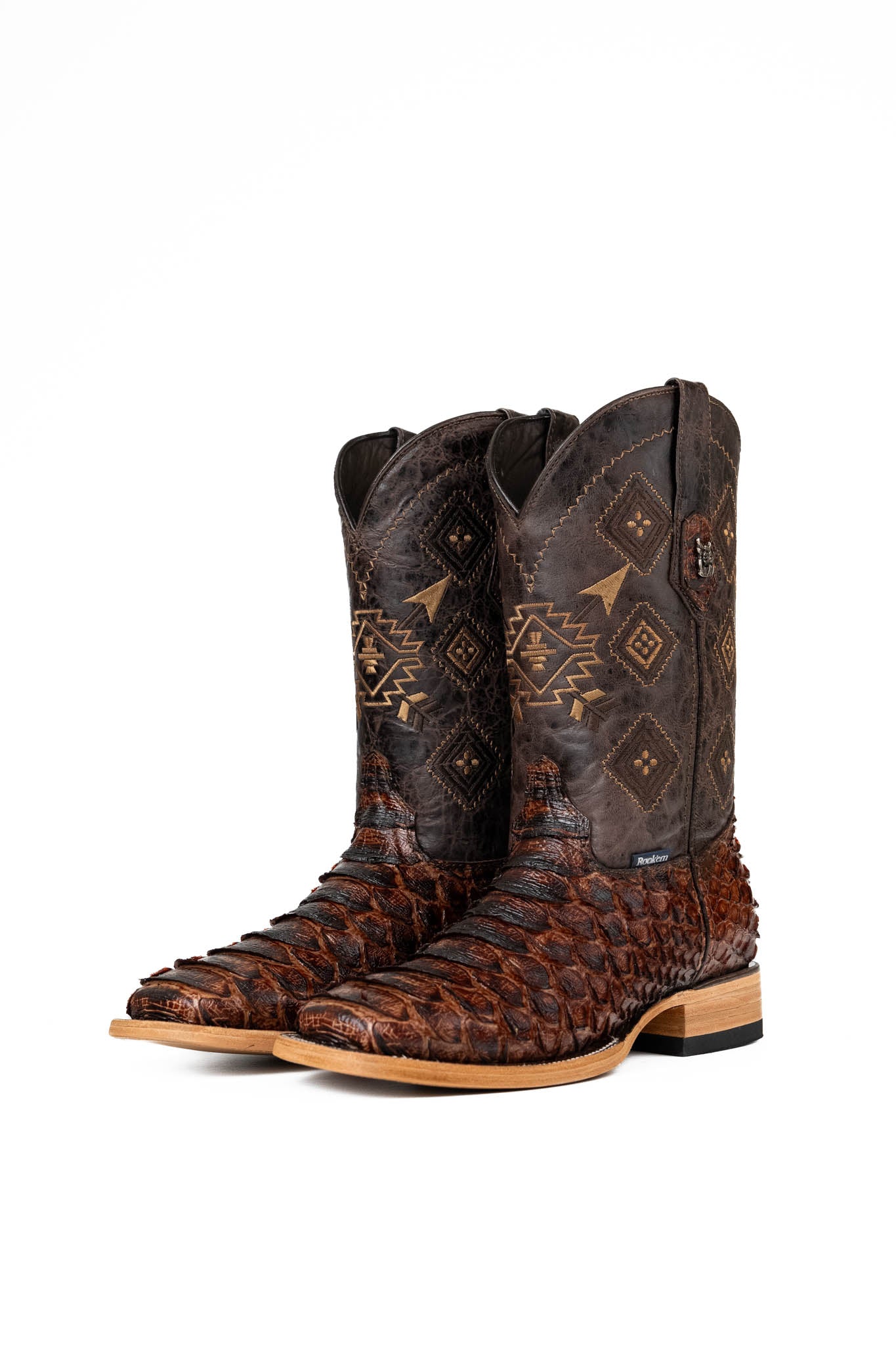 ポップス+ロック(邦楽) COW COW was INNOCENT. Clone Python Square Toe Cowboy Boot FINAL SALE – Rock'Em
