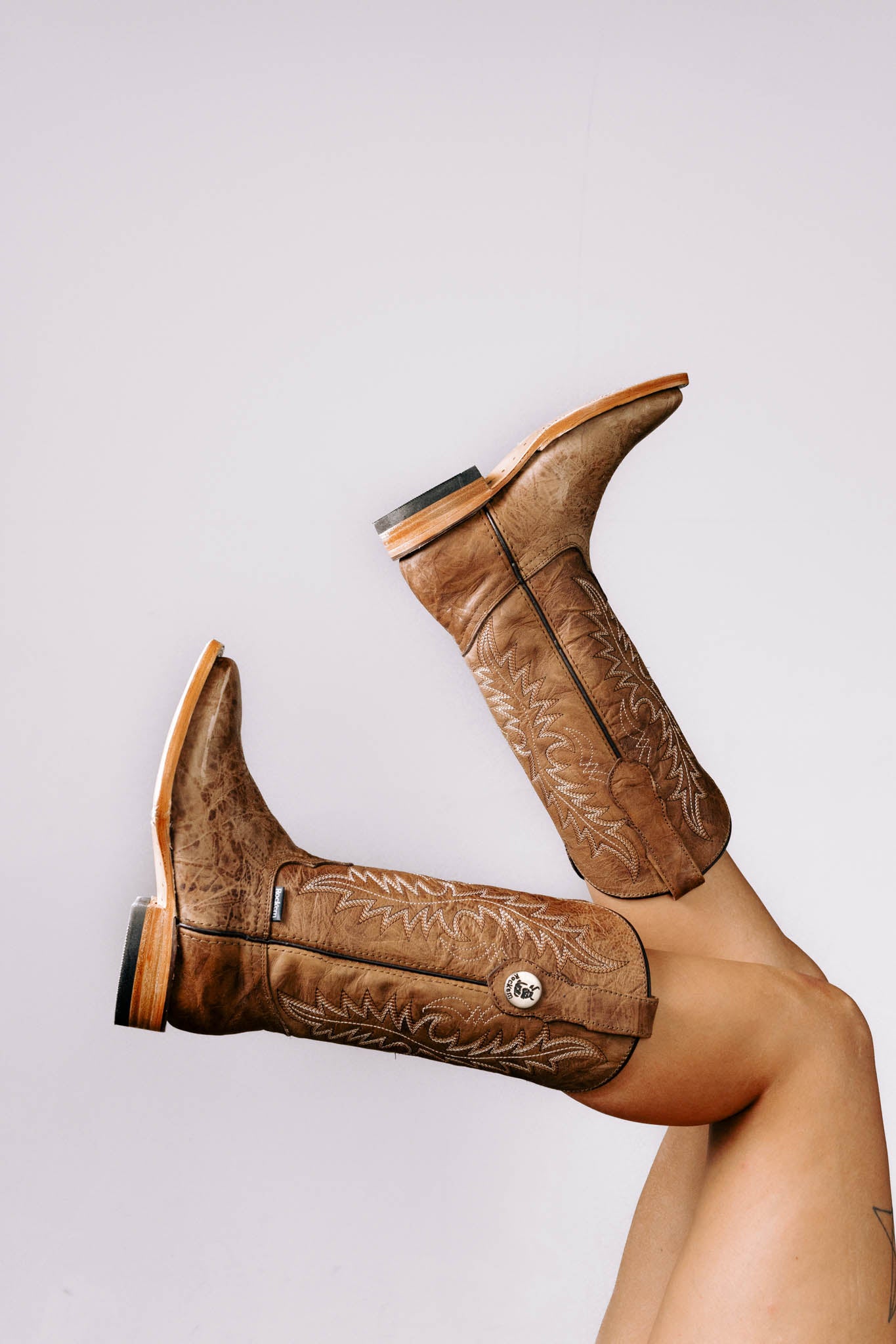 Bailey Cedro Square Toe Cowgirl Boot