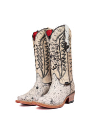 Charlotte Cowhide Red Bottom Snip Toe Cowgirl Boot Size 5 Box VW29