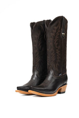 Camila Nobuck Midi Snip Toe Cowgirl Boot