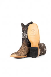 Men's Cowhide Square Toe Cowboy Boot Size 10 Box NM26