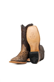 Jake Python Exotic Square Toe Cowboy Boot