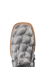 King Ranch Pirarucu Exotic Square Toe Cowboy Boot