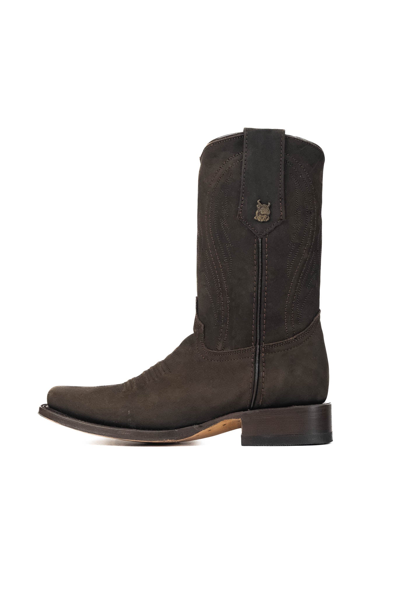 Rock'em Nobuck Rodeo Cowboy Boot