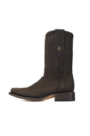 Rock'em Nobuck Rodeo Cowboy Boot