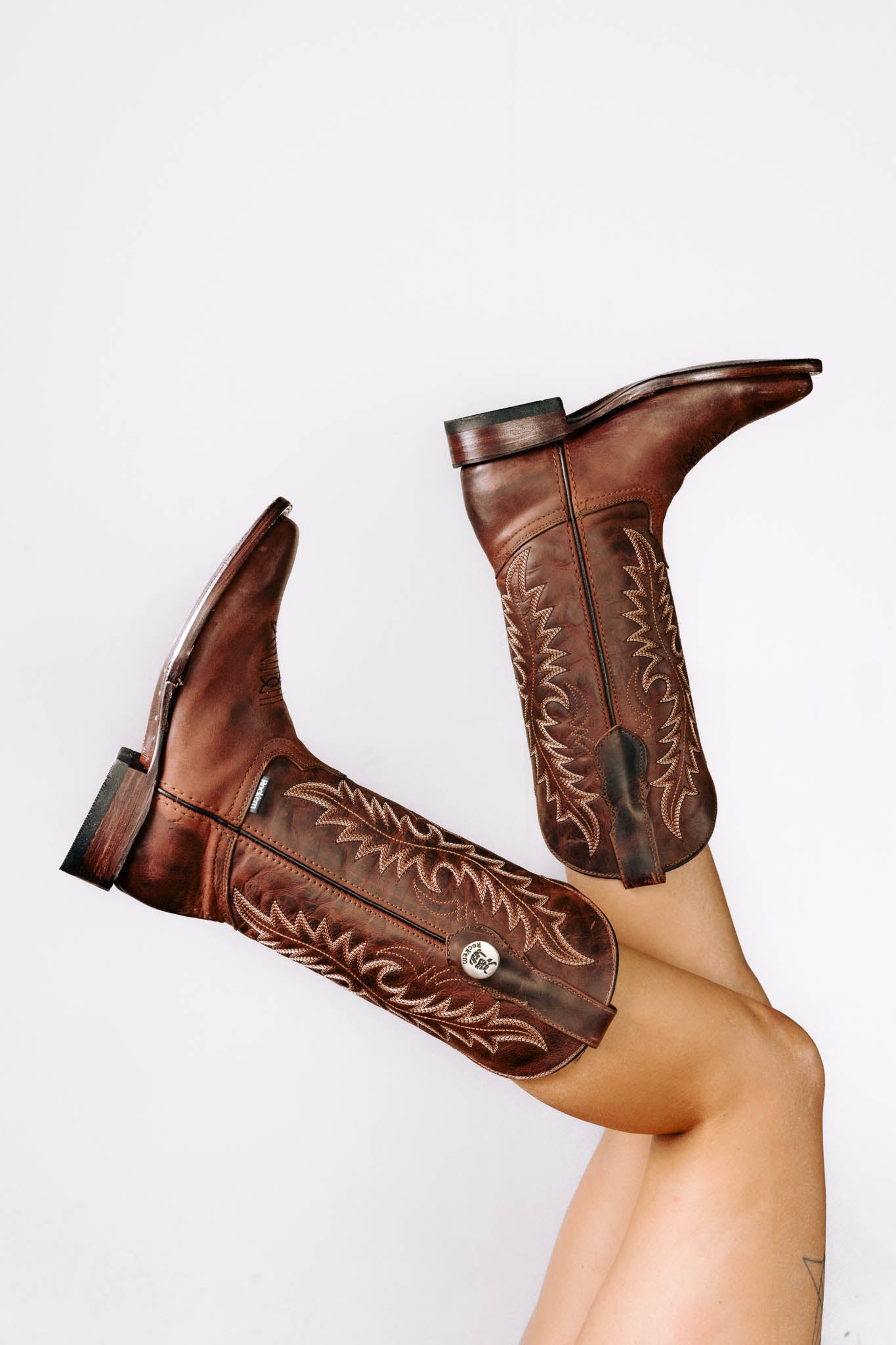 Bailey Ebano Square Toe Cowgirl Boot