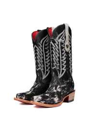 Charlotte Cowhide Red Bottom Snip Toe Cowgirl Boot Size 5.5 Box VW34