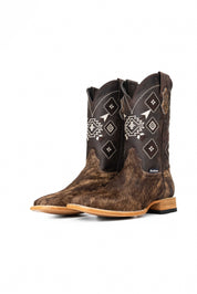 Men's Cowhide Square Toe Cowboy Boot Size 11 Box NM29