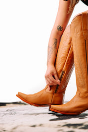 Valentina Tall Neutral Edition Snip Toe Cowgirl Boot