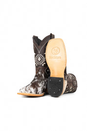 Men's Cowhide Square Toe Cowboy Boot Size 6 Box NM32
