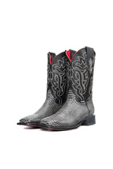 Bruce Python Red Bottom Square Toe Cowboy Boot