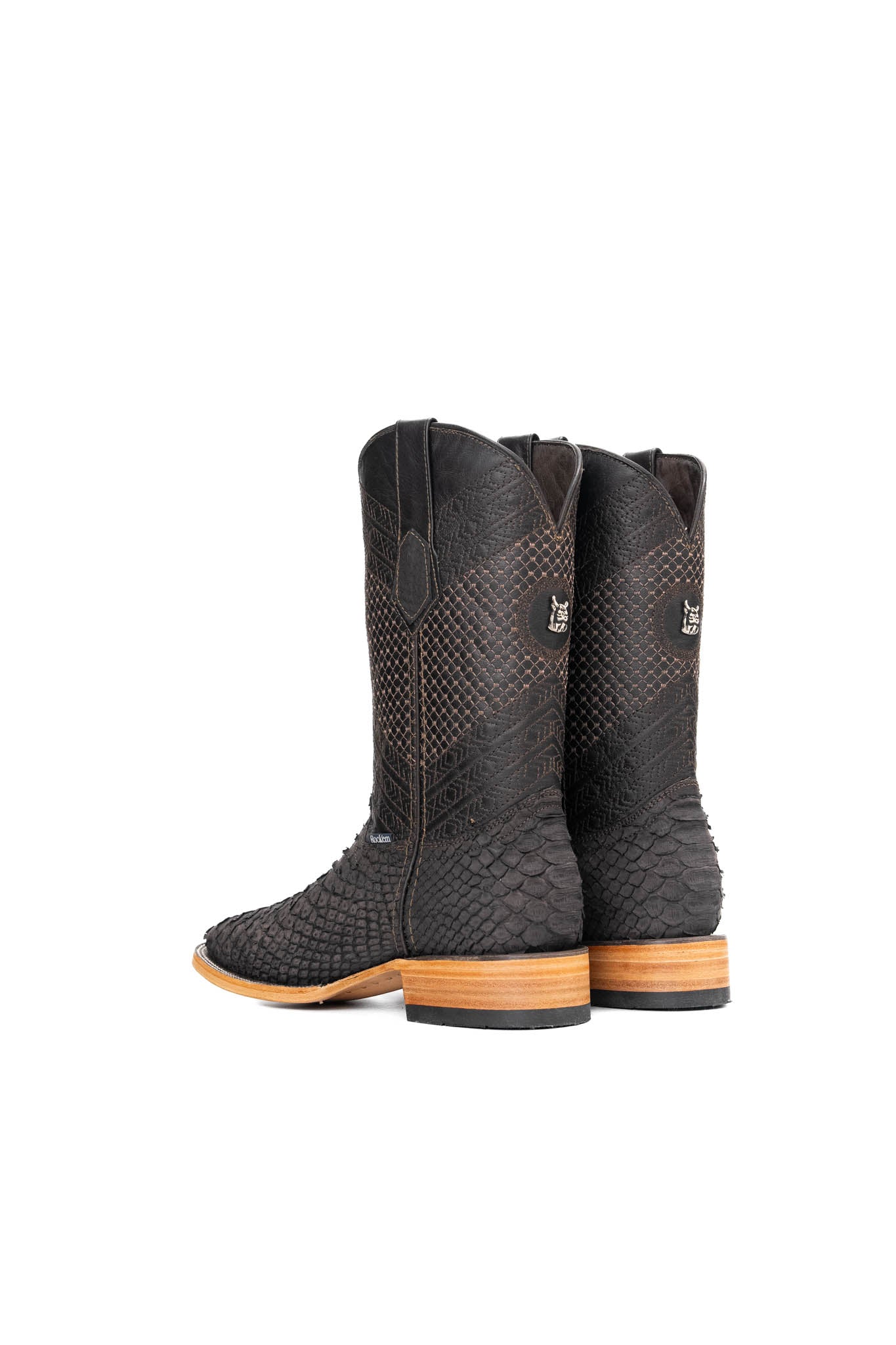 Andersen Python Exotic Square Toe Cowboy Boot