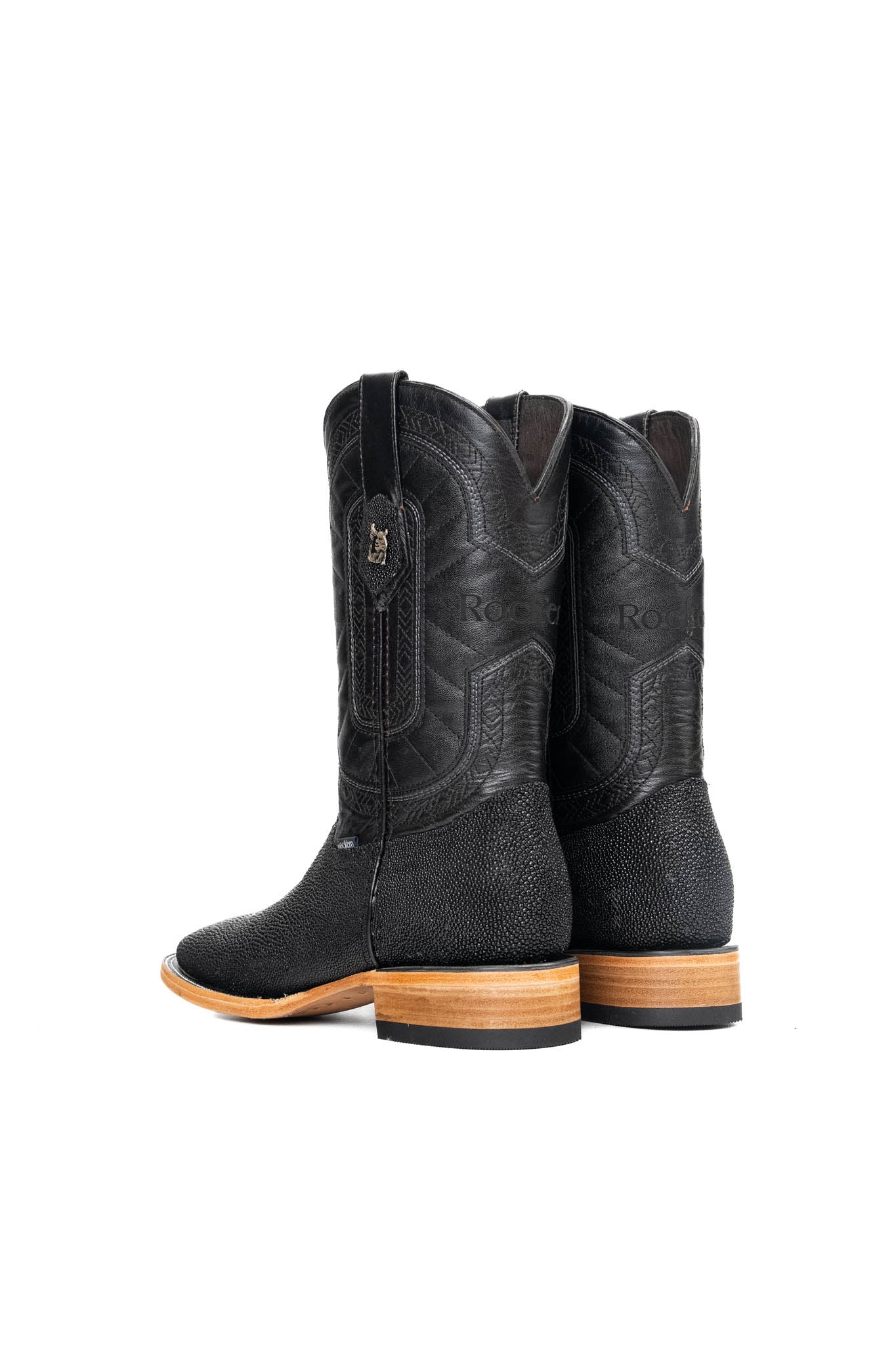 Barnet Stingray Exotic Square Toe Cowboy Boot
