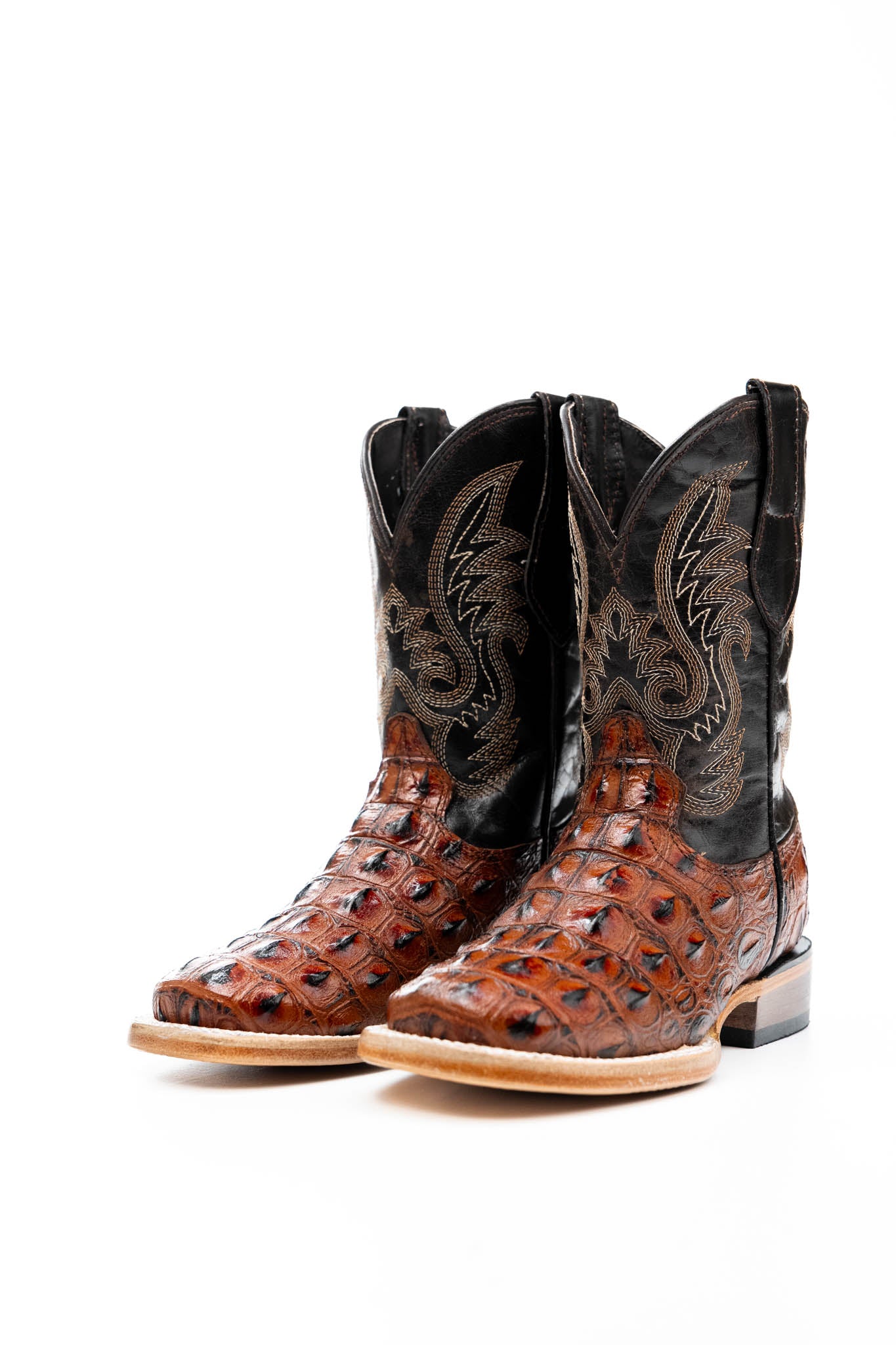 Little Kids Caiman Hornback Pro Rodeo Boot