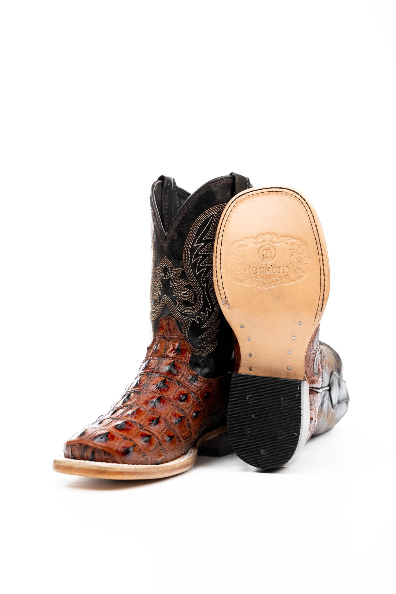 Little Kids Caiman Hornback Pro Rodeo Boot