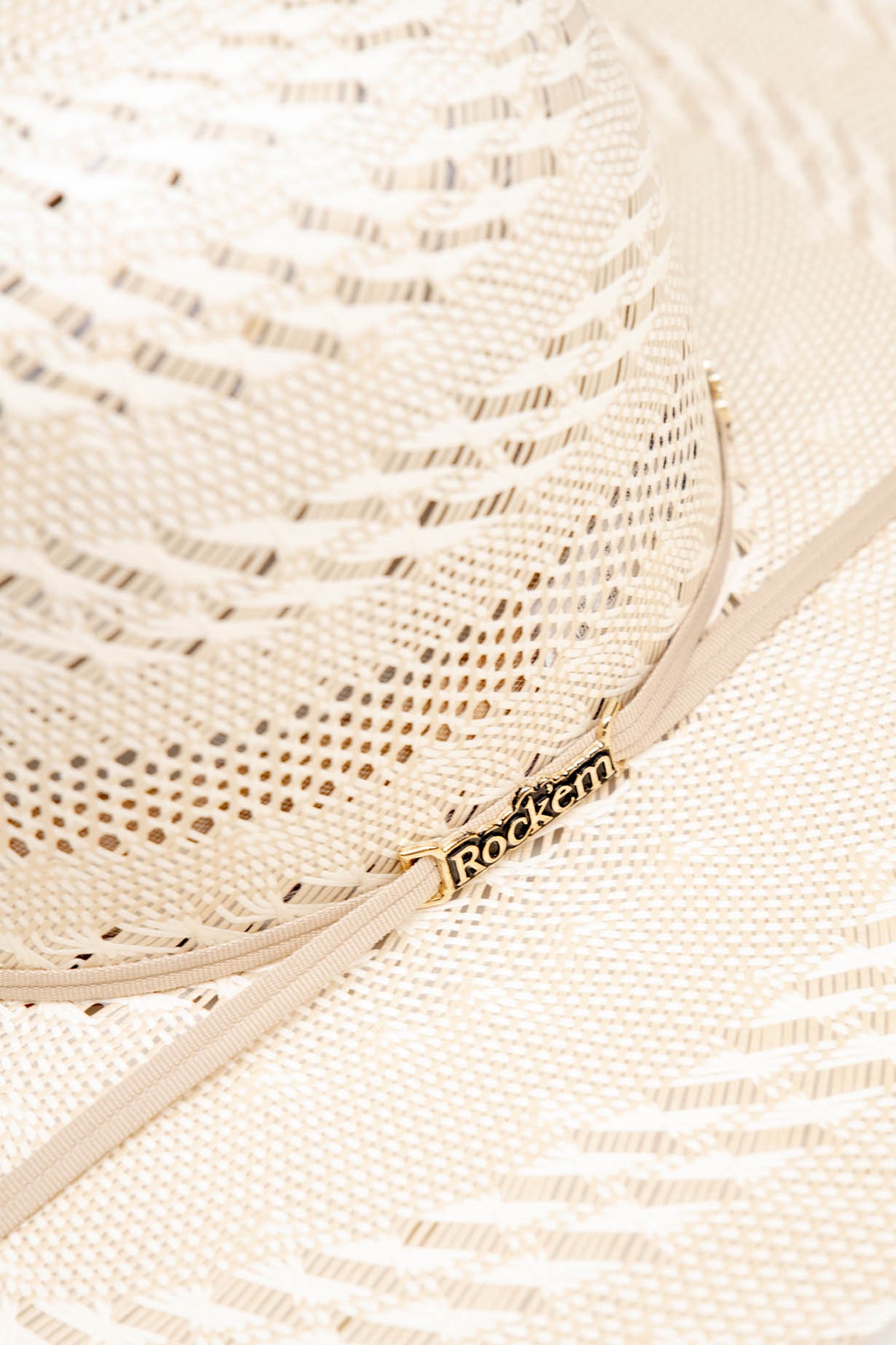 Rock'em 100X Saddle Ridge Open Crown Straw Hat