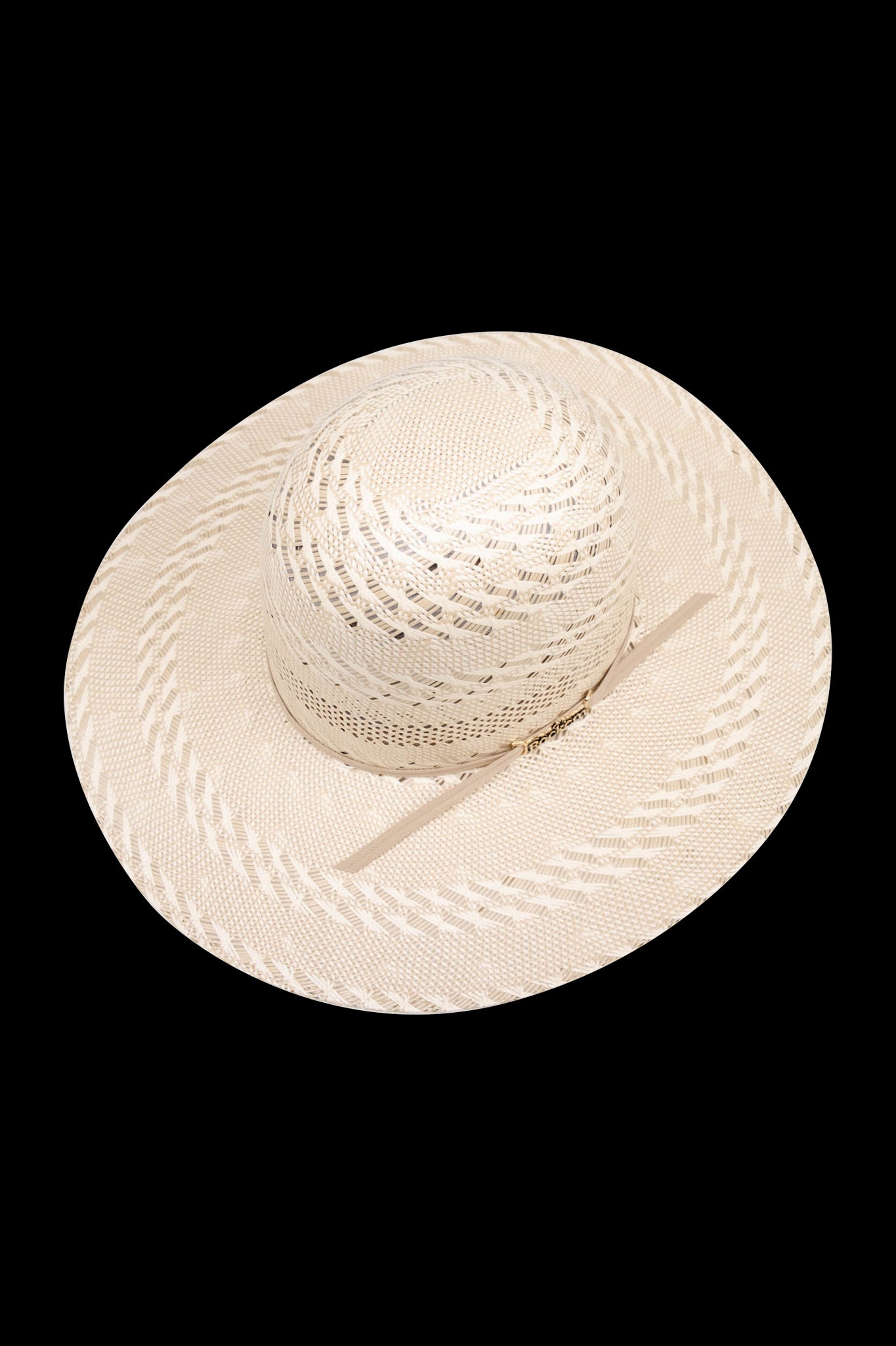Rock'em 100X Saddle Ridge Open Crown Straw Hat