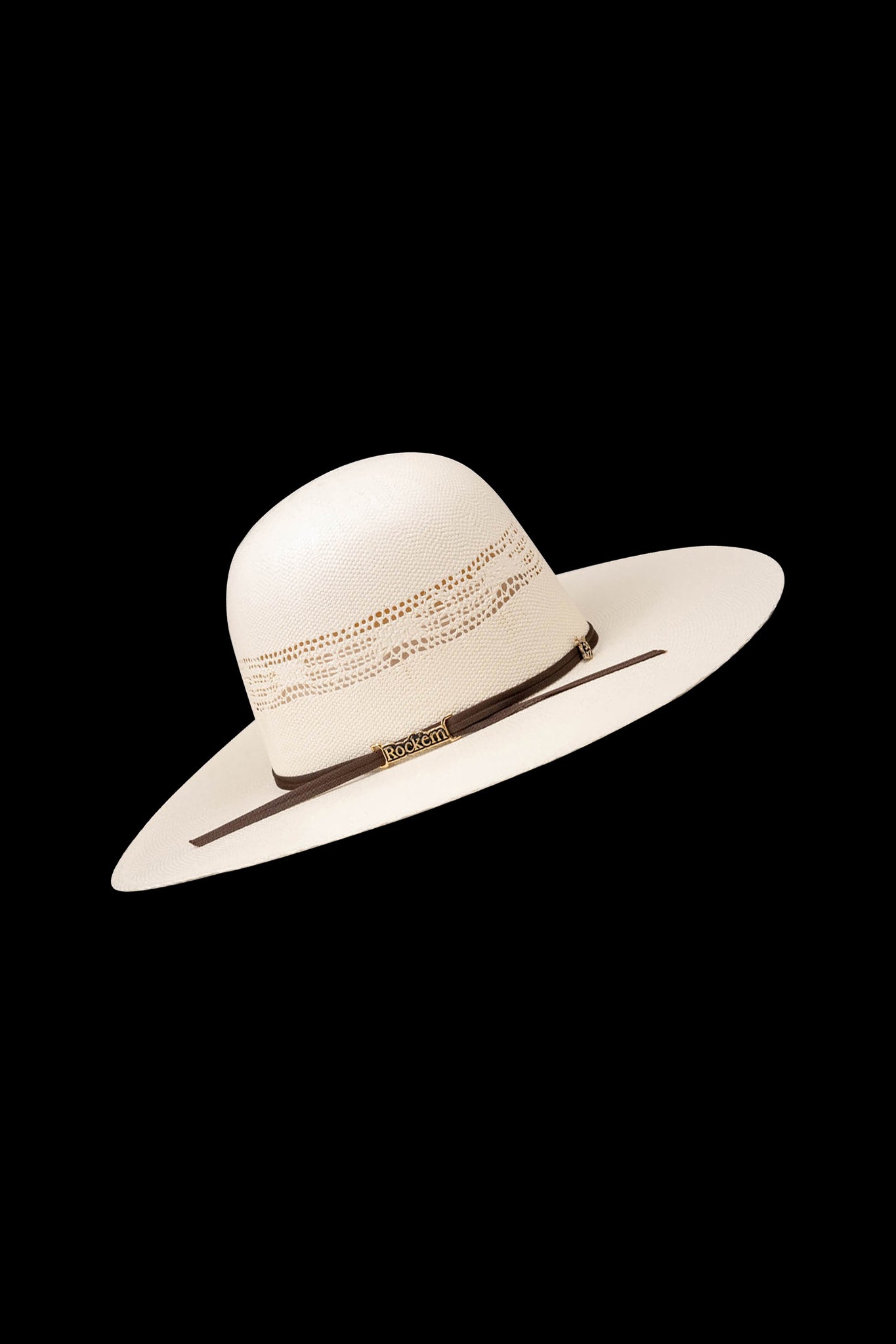 Rock'em 10X James Open Crown Straw Hat