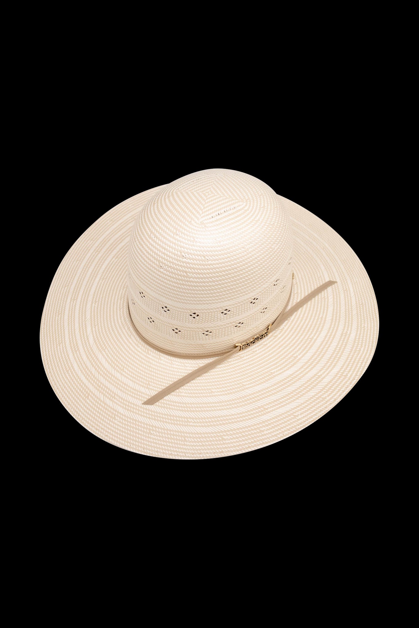 Rock'em 100X Outlaw Open Crown Straw Hat