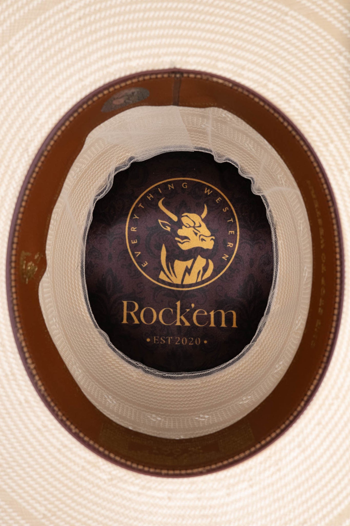 Rock'em 100X Outlaw Open Crown Straw Hat