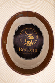 Rock'em 100X Outlaw Open Crown Straw Hat