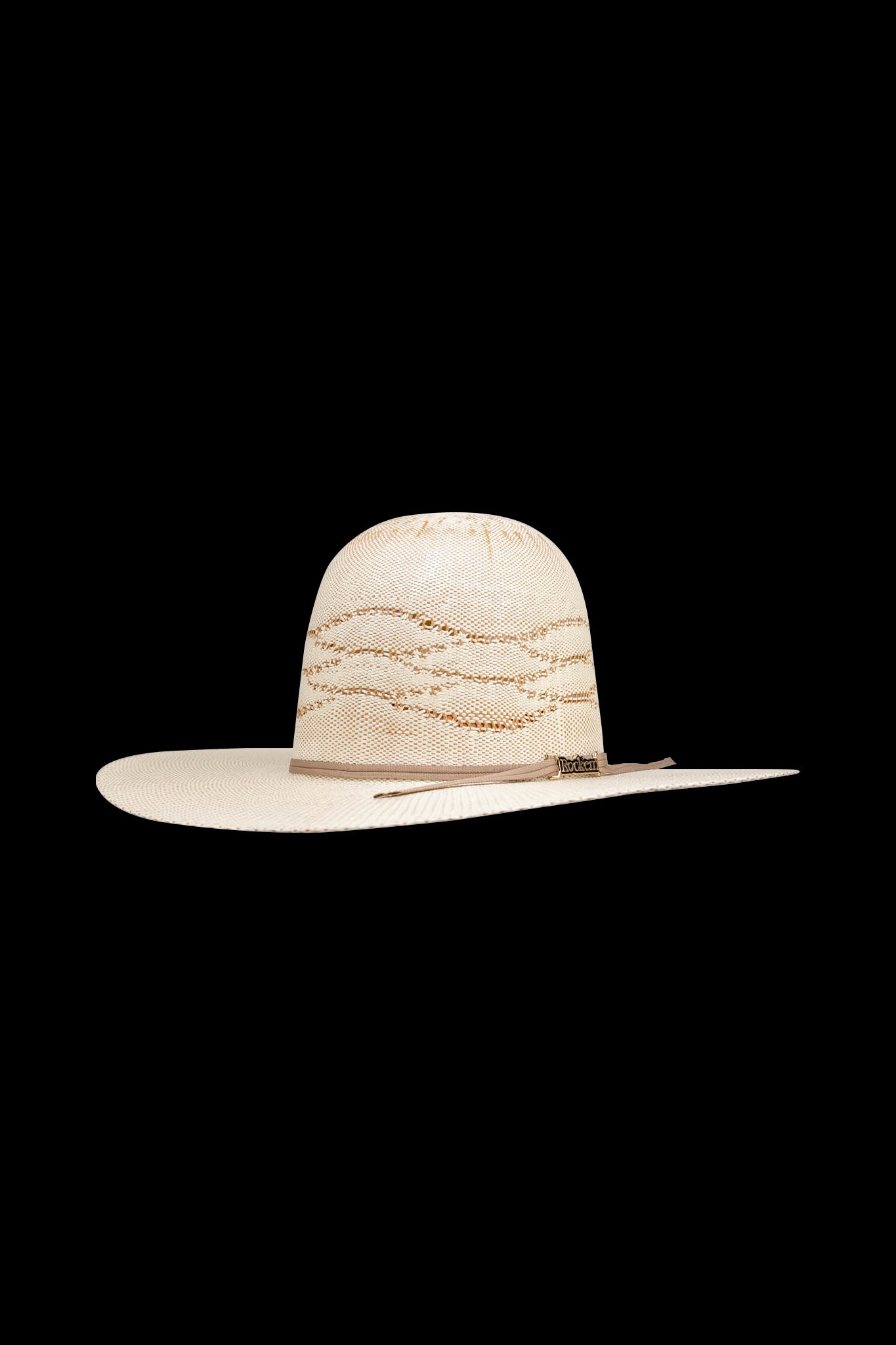Rock'em 10X Carson Open Crown Straw Hat