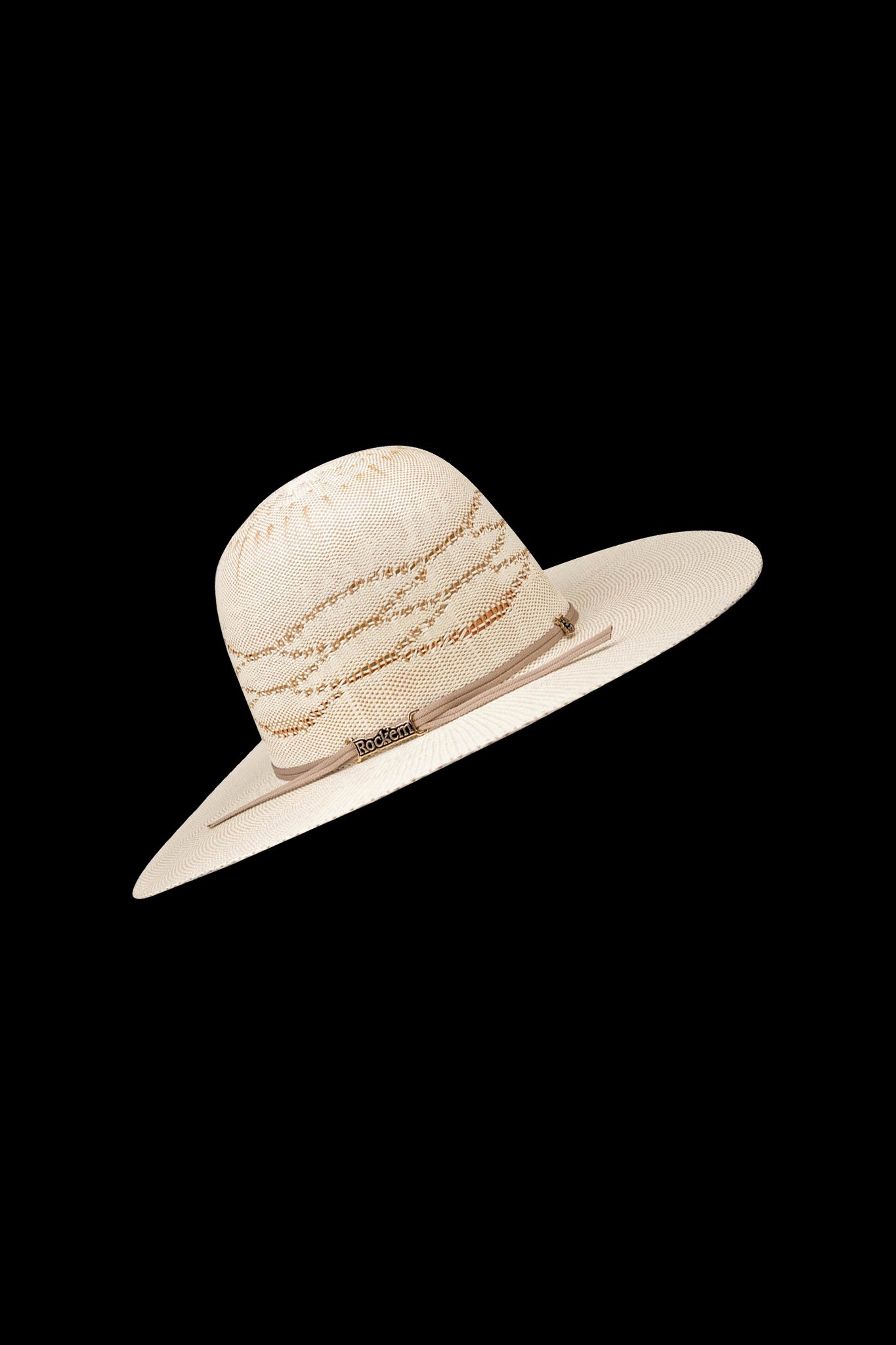 Rock'em 10X Carson Open Crown Straw Hat