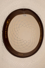 Rock'em 30X Ram Open Crown Straw Hat